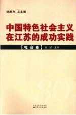 中国特色社会主义在江苏的成功实践 社会卷