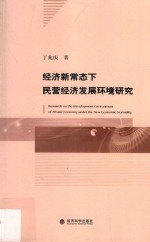 经济新常态下民营经济发展环境研究