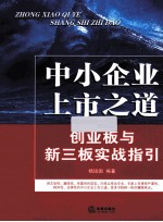 中小企业上市之道 创业板与新三板实战指引