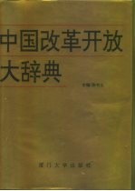 中国改革开放大辞典