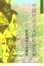 中国社会主义的社会福利 民政福利工作研究