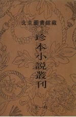 北京图书馆藏珍本小说丛刊 第1辑 1