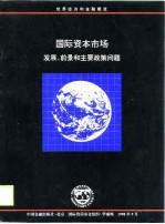 国际资本市场 发展、前景和主要政策问题