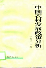 中国农村发展政策分析