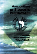 APPLICATIONS OF STOCHASTIC PROGRAMMING