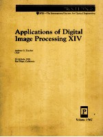 Applications of Digital Image Processing XIV