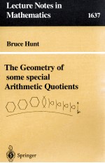 THE GEOMETRYOF SOME SPECIAL ARITHMETIC QUOTIENTS