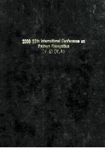 2000 15th International Conference on Pattern Recognition Volume 4 Part A