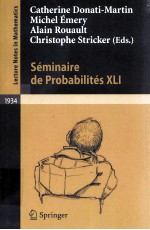 SEMINAIRE DE PROBABILITES XLI