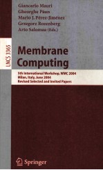 Lecture Notes in Computer Science 3365 Membrane Computing 5th International Workshop