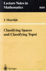 CLASSIFYING SPACES AND CLASSIFYING TOPOI