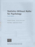 STATISTICS WITHOUT MATHS FOR PSYCHOLOGY