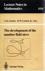 THE DEVELOPMENT OF THE NUMBER FIELD SIEVE