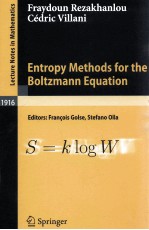 ENTROPY METHODS FOR THE BOLTZMANN EQUATION