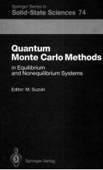 QUANTUM MONTE CARLO METHODS IN EQUILIBRIUM AND NONEQUILIBRIUM SYSTEMS