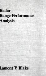 RADAR RANGE-PERFORMANCE ANALYSIS