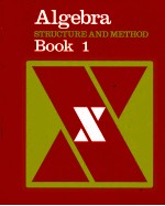 ALGEBRA STRUCTURE AND METHOD BOOK1