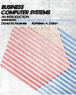 BUSINESS COMPUTER SYSTEMS AN INTRODUCTION