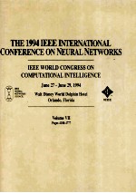 THE 1994 IEEE INTERNATIONAL CONFERENCE ON NEURAL NETWORKS IEEE WORLD CONGRESS ON COMPUTATIONAL INTEL