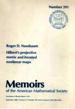 HILBERT'S PROJECTIVE METRIC AND ITERATED NONLINEAR MAPS