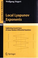 LOCAL CYAPUNOV EXPONENTS