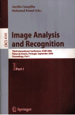 Lecture Notes in Computer Science 4141 Image Analysis and Recognition Third International Conference