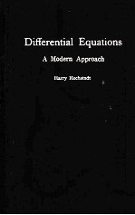 DIFFERENTIAL EQUATIONS A MODERN APPROACH