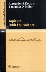 TOPICS IN ORBIT EQUIVALENCE