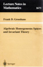 ALGEBRAIC HOMOGENEOUS SPACES AND INVARIANT THEORY