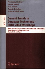 Lecture Notes in Computer Science 3268 Current Trends in Database Technology-EDBT 2004 Workshops EDB