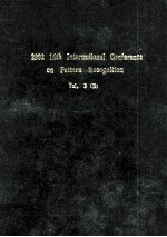 2002 16th International Conference on Pattern Recognition Volume 3 Part B