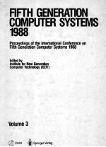 FIFTH GENERATION COMPUTER SYSTEMS 1988 Volume 3