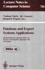 Lecture Notes in Computer Science 720 Database and Expert Systems Applications 4th International Con