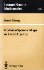 KODAIRA-SPENCER MAPS IN LOCAL ALGEBRA