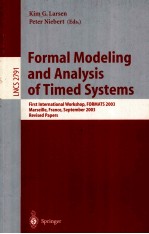 Lecture Notes in Computer Science 2791 Formal Modeling and Analysis of Timed Systems First Internati