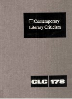 Contemporary Literary Criticism Volume 178