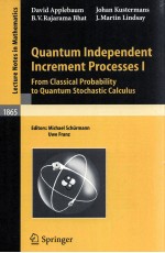 QUANTUM INDEPENDENT INCREMENT PROCESSES I