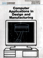 Computer Applications in Design and Manufacturing