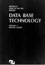 DATA BASE TECHNOLOGY Volume 2:INVITED PAPERS