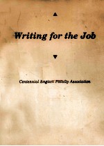 WRITING FOR THE JOB