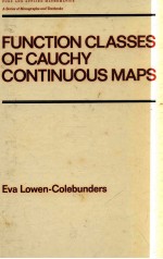 FUNCTION CLASSES OF CAUCHY CONTINUOUS MAPS