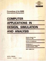 Proceedings of the ISMM International Symposium COMPUTER APPLICATIONS IN DESIGN