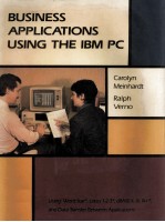 BUSINESS APPLICATIONS USING THE IBM PC