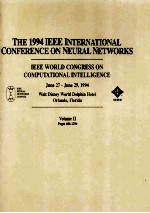 THE 1994 IEEE INTERNATIONAL CONFERENCE ON NEURAL NETWORKS IEEE WORLD CONGRESS ON COMPUTATIONAL INTEL