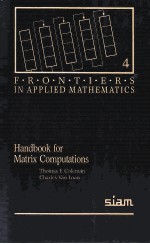 HANDBOOK FOR MATRIX COMPUTATIONS