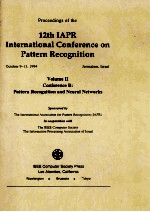 12th IAPR International Conference on Pattern Recognition Volume II Conference B:Pattern Recognition