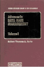 Advances in Data Base Management Volume 1