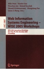 Lecture Notes in Computer Science 3807 Web Information Systems Engineering-WISE 2005 Workshops WISE