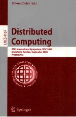 Lecture Notes in Computer Science 4167 Distributed Computing 20th International Symposium