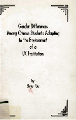 Gender Differences Among Chinese Students Adapting to the Environment of a UK Institution